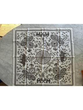 Hermes Kantha 90cm Silk Carre Scarf with Box Excellent Condition Authentic